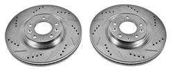 PowerStop Evolution Drilled and Slotted Rotors for 2007-2015 CX-9 - JBR-1399XPR