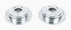 PowerStop Evolution Drilled and Slotted Rotors for 2009-2012 ELANTRA, 2011-2016 SPORTAGE, 2010-2015 TUCSON - JBR-1526XPR