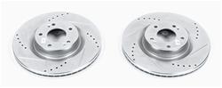 PowerStop Evolution Drilled and Slotted Rotors for 2023 G70, 2009-2011 GENESIS, 2010-2016 GENESIS COUPE - JBR-1531XPR