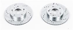 PowerStop Evolution Drilled and Slotted Rotors for 2012-2015 CIVIC, 2013-2014 ILX - JBR-1551XPR