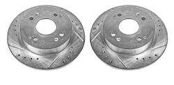 PowerStop Evolution Drilled and Slotted Rotors for 1991-1997 ACCORD, 1997 CL - JBR-526XPR