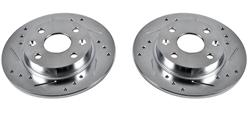 PowerStop Evolution Drilled and Slotted Rotors for 1990-1993 MIATA - JBR-544XPR