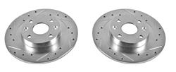 PowerStop Evolution Drilled and Slotted Rotors JBR-570XPR