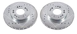 PowerStop Evolution Drilled and Slotted Rotors JBR-583XPR