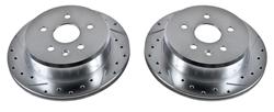 PowerStop Evolution Drilled and Slotted Rotors for 1992-1998 SC300 - JBR-715XPR