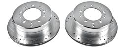 PowerStop Evolution Drilled and Slotted Rotors for 1998-2007 LAND CRUISER, LX470 - JBR-736XPR