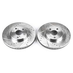 PowerStop Evolution Drilled and Slotted Rotors for 1994-1999 CELICA - JBR-748XPR