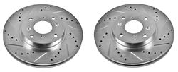 PowerStop Evolution Drilled and Slotted Rotors for 1998-1999 CL - JBR-795XPR
