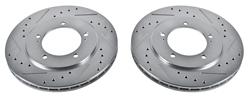 PowerStop Evolution Drilled and Slotted Rotors for 2000-2005 GRAND VITARA, 2002-2006 XL-7 - JBR-904XPR
