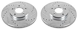 PowerStop Evolution Drilled and Slotted Rotors for 1999-2004 RL - JBR927XPR