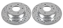 PowerStop Evolution Drilled and Slotted Rotors for 1999-2001 RL - JBR929XPR