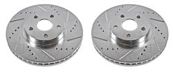 PowerStop Evolution Drilled and Slotted Rotors JBR-931XPR