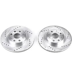 PowerStop Evolution Drilled and Slotted Rotors for 2000-2005 MR2 SPYDER - JBR936XPR
