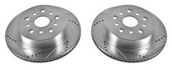 PowerStop Evolution Drilled and Slotted Rotors for 2001-2006 LS430 - JBR-939XPR