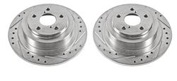 PowerStop Evolution Drilled and Slotted Rotors for 2000-2004 OUTBACK, LEGACY, 2003-2006 BAJA - JBR945XPR