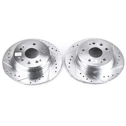 PowerStop Evolution Drilled and Slotted Rotors for 2001-2003 CL - JBR-961XPR