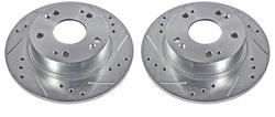 PowerStop Evolution Drilled and Slotted Rotors for 2003-2007 ACCORD, 2004-2008 TSX - JBR-964XPR