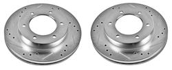 PowerStop Evolution Drilled and Slotted Rotors JBR-965XPR