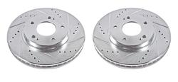 PowerStop Evolution Drilled and Slotted Rotors JBR-966XPR