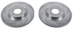 PowerStop Evolution Drilled and Slotted Rotors for 2004-2008 RX-8 - JBR967XPR
