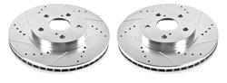 PowerStop Evolution Drilled and Slotted Rotors JBR-972XPR