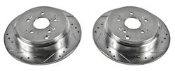 PowerStop Evolution Drilled and Slotted Rotors for 2002-2004 ODYSSEY - JBR988XPR