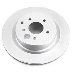 PowerStop Evolution GEOMET Coated Rotors for 2003-2009 350Z, 2003-2004 G35 - JBR1108EVC