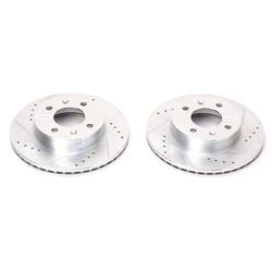 PowerStop Evolution Drilled and Slotted Rotors for 2003-2005 ACCENT - JBR1160XPR