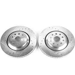 PowerStop Evolution Drilled and Slotted Rotors JBR1305XPR