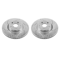 PowerStop Evolution Drilled and Slotted Rotors JBR1319XPR