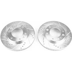 PowerStop Evolution Drilled and Slotted Rotors for 2007-2008 ENTOURAGE, 2006-2014 SEDONA - JBR1322XPR