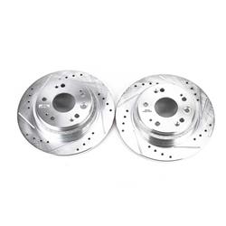 PowerStop Evolution Drilled and Slotted Rotors for 2002-2004 RL - JBR1331XPR