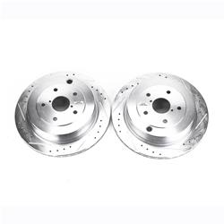 PowerStop Evolution Drilled and Slotted Rotors for 2006-2007 B9 TRIBECA, 2008-2014 TRIBECA - JBR1368XPR