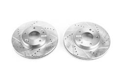 PowerStop Evolution Drilled and Slotted Rotors for 2007-2010 RONDO - JBR1379XPR