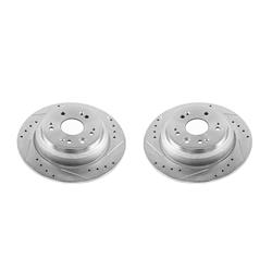 PowerStop Evolution Drilled and Slotted Rotors for 2010-2011 ACCORD CROSSTOUR, 2012-2015 CROSSTOUR - JBR1384XPR