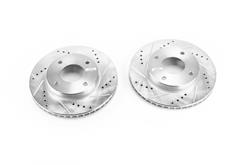 PowerStop Evolution Drilled and Slotted Rotors for 2009-2011 VERSA - JBR1387XPR