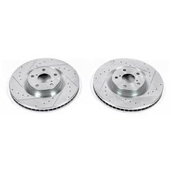 PowerStop Evolution Drilled and Slotted Rotors JBR1392XPR