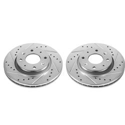 PowerStop Evolution Drilled and Slotted Rotors for 2004-2009 SPECTRA, 2005-2009 SPECTRA5 - JBR-1515XPR