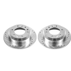 PowerStop Evolution Drilled and Slotted Rotors for 2007-2008 ENTOURAGE, 2006-2014 SEDONA - JBR1517XPR