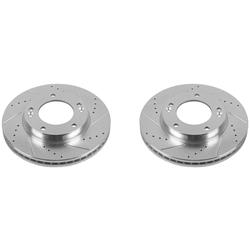 PowerStop Evolution Drilled and Slotted Rotors for 2007-2009 SORENTO - JBR1518XPR