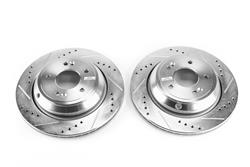 PowerStop Evolution Drilled and Slotted Rotors for 2011-2016 EQUUS, 2015-2017 K900 - JBR1534XPR