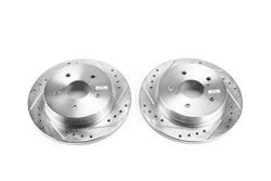 PowerStop Evolution Drilled and Slotted Rotors for 2010-2013 KIZASHI - JBR1544XPR