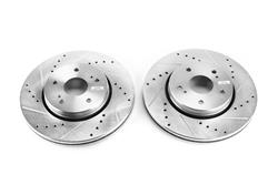 PowerStop Evolution Drilled and Slotted Rotors for 2010-2013 KIZASHI - JBR1545XPR