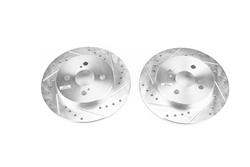PowerStop Evolution Drilled and Slotted Rotors for 2012-2018 YARIS - JBR1547XPR