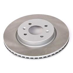 PowerStop Coated Hat and Edge Rotors for 2018-2022 ACCENT, 2012-2022 RIO - JBR1562SCR