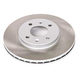 PowerStop Coated Hat and Edge Rotors for 2012-2017 ACCENT, RIO - JBR1566SCR