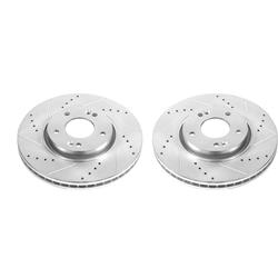 PowerStop Evolution Drilled and Slotted Rotors for 2012-2016 SPORTAGE - JBR1567XPR