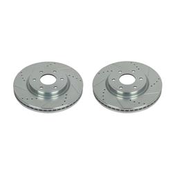 PowerStop Evolution Drilled and Slotted Rotors JBR1579XPR