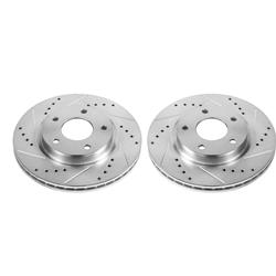 PowerStop Evolution Drilled and Slotted Rotors for 2013-2019 SENTRA - JBR1591XPR