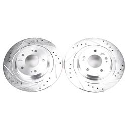 PowerStop Evolution Drilled and Slotted Rotors JBR1700XPR